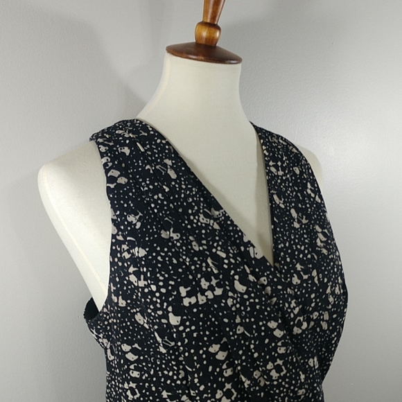 Dress: Ivy + Blue High-Low Faux Wrap Pocket Dress - Picture 1 of 8